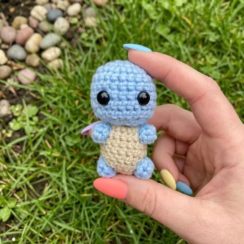 Complimentary Beginner Friendly crochet pattern: Squirtle Amigurumi Pattern - Simple to follow guide