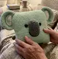 Pillow Koala Amigurumi Pattern step 4 - final assembly and finishing