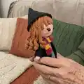 Hermione Granger Amigurumi Pattern step 2 - assembly progress