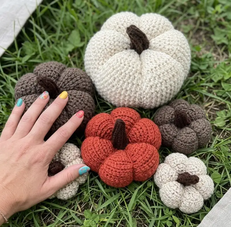 Complimentary Intermediate crochet pattern: Crochet Pumpkin Pattern - Simple to follow guide