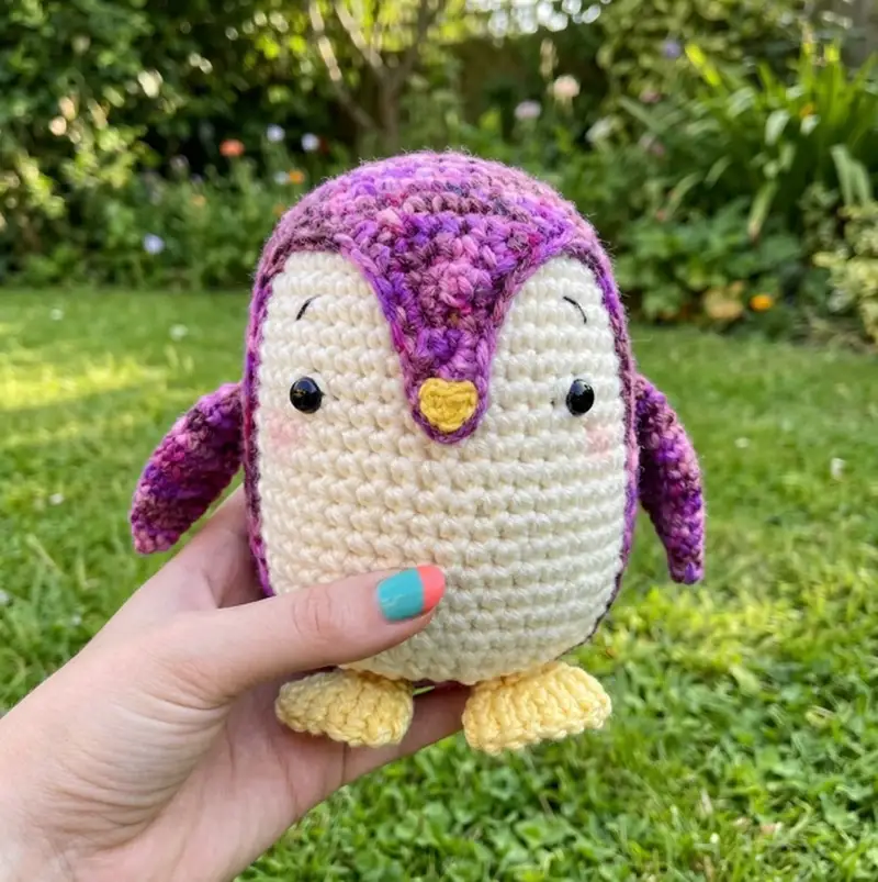 Complimentary Beginner Friendly crochet pattern: Brian the Penguin Amigurumi Pattern - Simple to follow guide