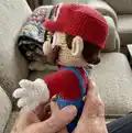 Super Mario Amigurumi Pattern step 3 - details and accessories