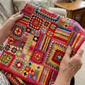 Granny Patchwork Lap Robe Pattern step 4 - final assembly and finishing