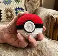 Pokeball Amigurumi Pattern step 1 - construction progress