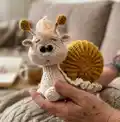Snail Amigurumi Pattern step 1 - construction progress
