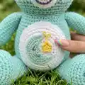 Basic Care Bear Amigurumi Pattern step 3 - details and accessories
