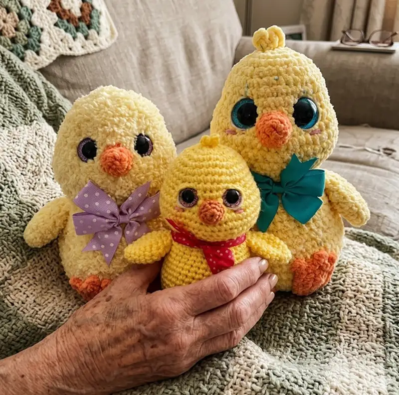 Complimentary Intermediate crochet pattern: Feather Locklear the Chick Amigurumi Pattern - Simple to follow guide