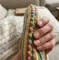 Boho Flower Slouch Bag Pattern step 3 - details and accessories