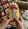 Barbs Amigurumi Pattern step 1 - construction progress