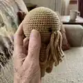 Baby Cthulhu Amigurumi Pattern step 3 - details and accessories