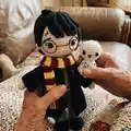 Harry Potter Amigurumi Pattern step 4 - final assembly and finishing