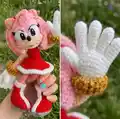 Pink Rascal Amigurumi Pattern step 3 - details and accessories