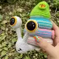Snail Stacking Toy Amigurumi Pattern step 3 - details and accessories