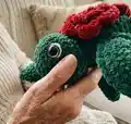 Rose Turtle Amigurumi Pattern step 3 - details and accessories