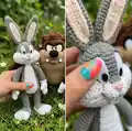 Looney Tunes Bugs & Pals Amigurumi Pattern step 3 - details and accessories