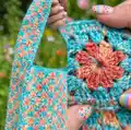 Checker It Out Crochet Bag Pattern step 3 - details and accessories