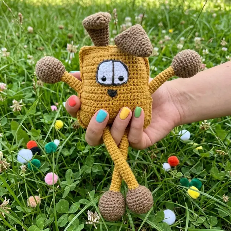 Complimentary Intermediate crochet pattern: Woof the Dog Amigurumi Pattern - Simple to follow guide