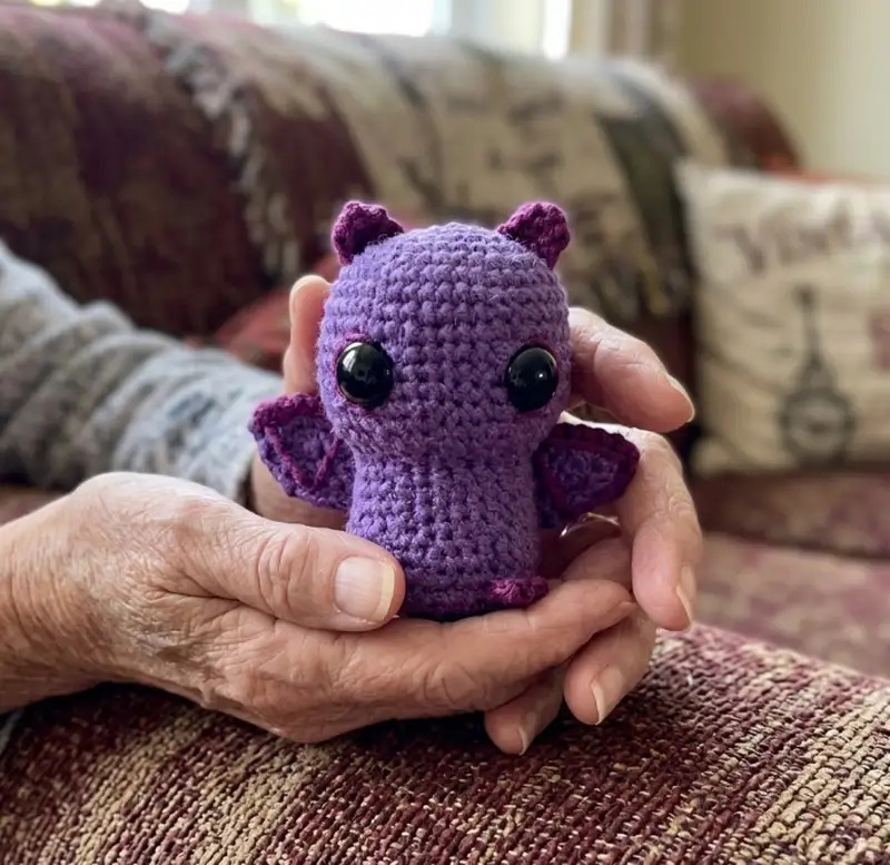 Complimentary Intermediate crochet pattern: Baby Fledermaus Amigurumi Pattern - Simple to follow guide