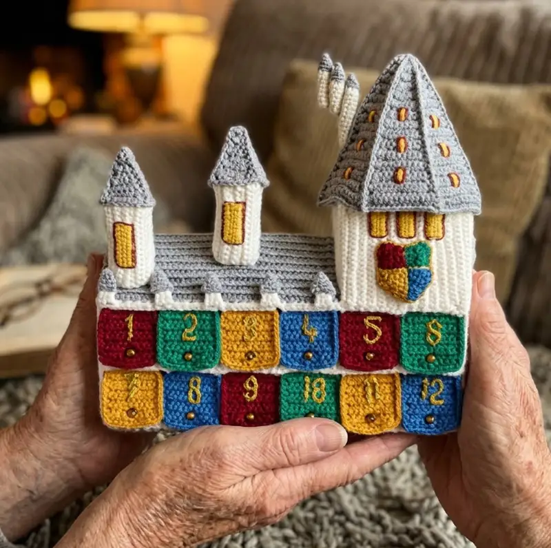 Quality crochet pattern: Hogwarts Castle Amigurumi Pattern - Intermediate level guide with complete instructions