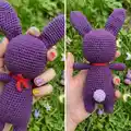 FNAF Bonnie Amigurumi Pattern step 4 - final assembly and finishing