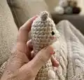 The Bowling Llama Amigurumi Pattern step 3 - details and accessories