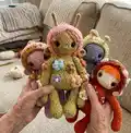 The Whimsy Folks Amigurumi Pattern step 4 - final assembly and finishing