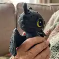 Dragon Toothless Amigurumi Pattern step 3 - details and accessories