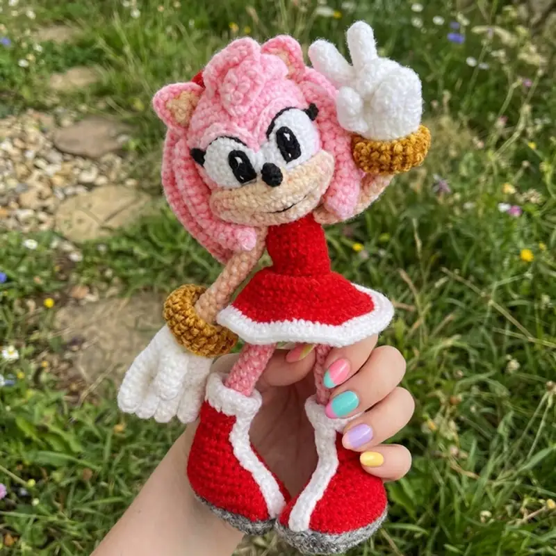 Complimentary Intermediate crochet pattern: Pink Rascal Amigurumi Pattern - Simple to follow guide