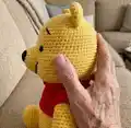 My Teddy Bear Amigurumi Pattern step 2 - assembly progress