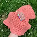 Easy Peasy Crochet Baby Blanket Pattern step 4 - final assembly and finishing