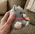 Reversible Cat Amigurumi Pattern step 3 - details and accessories