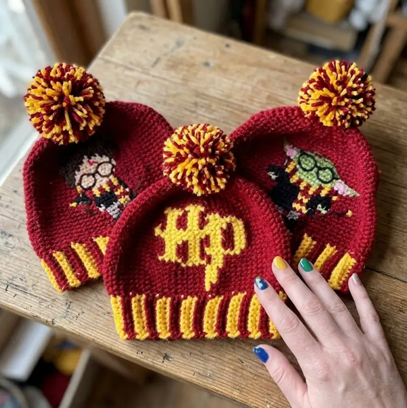 Quality crochet pattern: Harry Potter Hat Pattern - Intermediate level guide with complete instructions