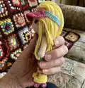 Barbs Amigurumi Pattern step 3 - details and accessories