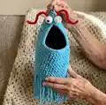 Yip Yips Amigurumi Pattern step 1 - construction progress