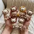 Ollie The Lion Amigurumi Pattern step 4 - final assembly and finishing