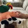 Down On The Farm - Stack Toy Amigurumi Pattern step 3 - details and accessories