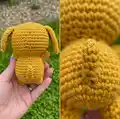 Puppy Dog Friend Amigurumi Pattern step 4 - final assembly and finishing