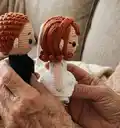 Wedding Couple Amigurumi Pattern step 3 - details and accessories