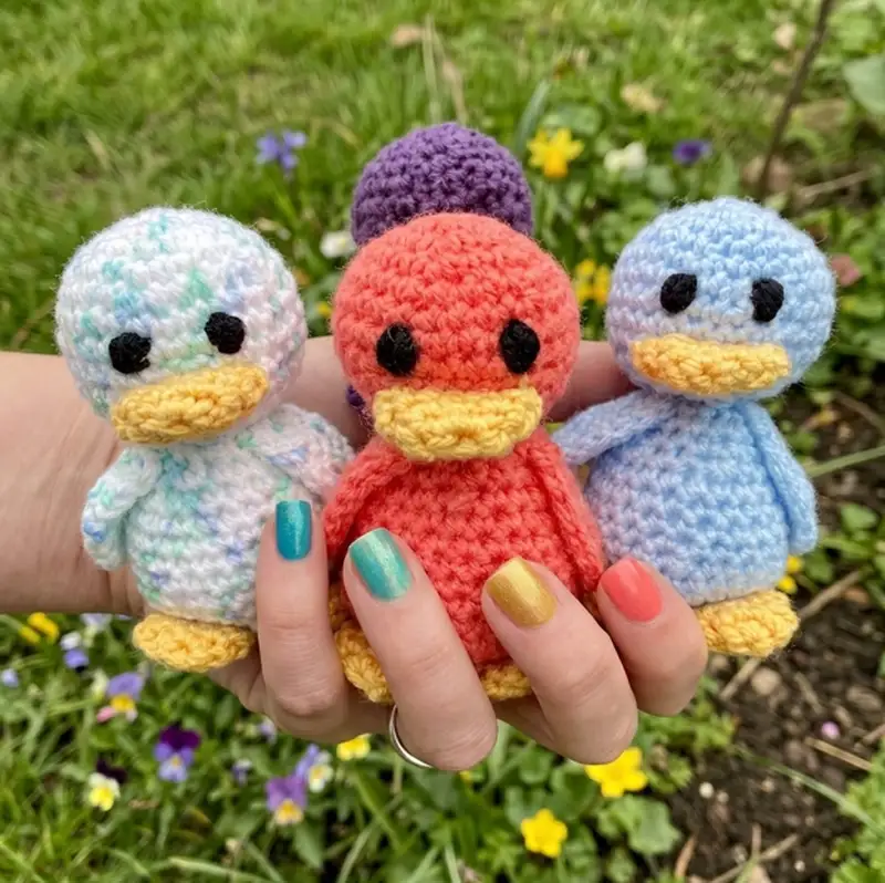 Complimentary Beginner Friendly crochet pattern: Dave The Duck Amigurumi Pattern - Simple to follow guide