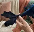 Toothless Plush Pattern step 2 - assembly progress
