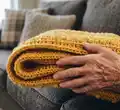 The Finley Blanket Pattern step 2 - assembly progress