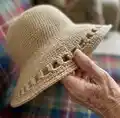 Crochet Summer Sun Hat Pattern step 3 - details and accessories