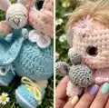 Baby Dolls Amigurumi Pattern step 3 - details and accessories