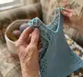 Aestas Top Pattern step 2 - assembly progress