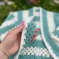Crochet Cocoon Cardigan Pattern step 3 - details and accessories