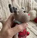 Reindeer Amigurumi Pattern step 3 - details and accessories