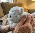 My little Cat Amigurumi Pattern step 2 - assembly progress