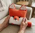 Pillow-Fox Amigurumi Pattern step 1 - construction progress
