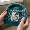 Slytherin Knit Hat Pattern step 4 - final assembly and finishing