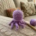 Jellyfish Keychains Amigurumi Pattern step 4 - final assembly and finishing